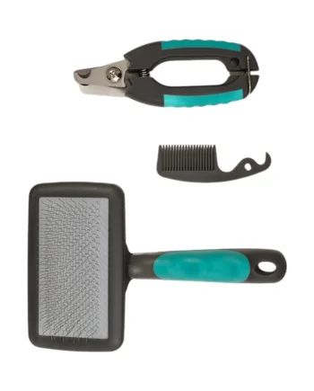 Country Living All-in-One 3-Piece Dog Grooming Kit for a Healthy and Well-Groomed Pet