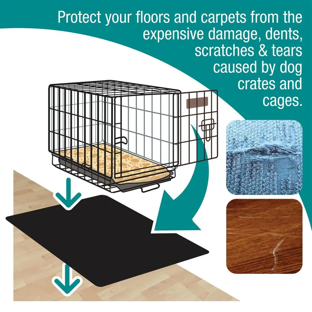 Polypropylene Pet Crate Floor Protection Mat - Medium - 20" x 26"