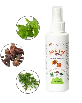 Flea, Tick & Mosquito Spray for Pets, Home and Yard - Powered by Plant based Natural Essential Oils - Kills, Controls, Prevents Fleas, Ticks and Mosquitoes